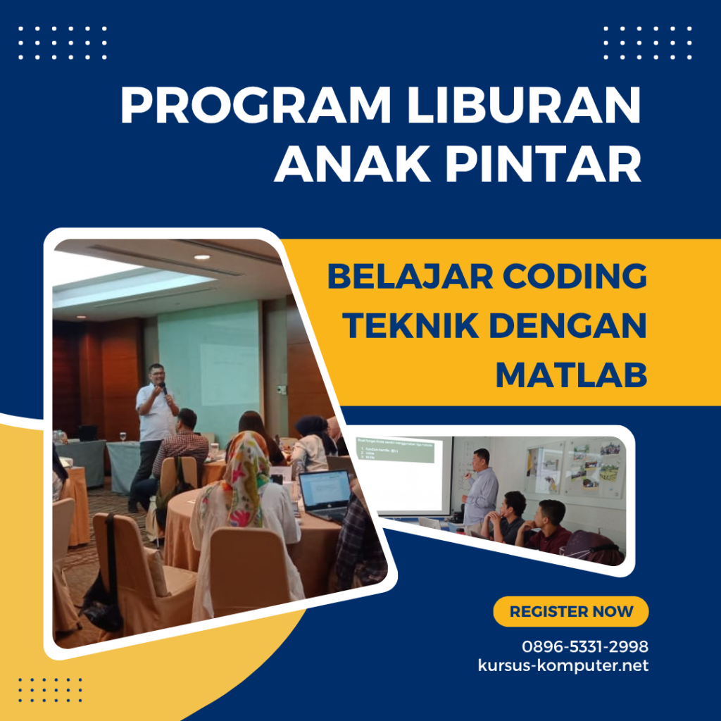 Program Liburan Anak Pintar Coding Matlab